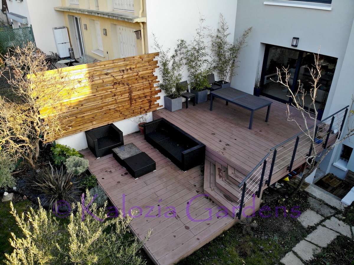 Terrasses et lumières — Photo de couverture